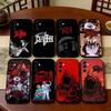 M-Metal B-Band D-Death Чехол для телефона Черный Силиконовый Мягкий Для Samsung Galaxy A73,A72,A71,A70,A53,A52,A51