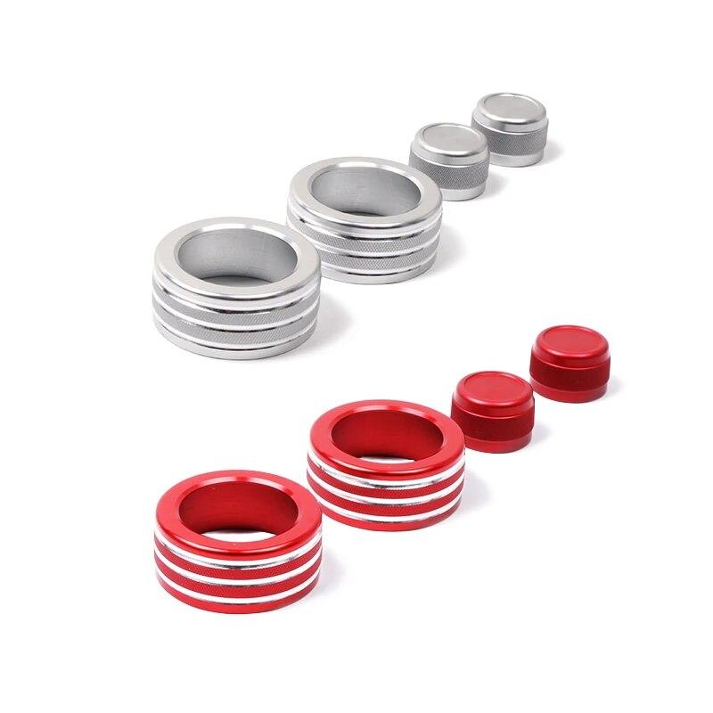 Авто салон центр управления кондиционером звук ручка кольцо крышка украшения аксессуары для BMW E90 E92 E93 3 серии 2005-12