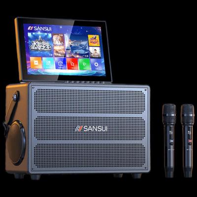 SANSUI Q62PRO 17-дюймовый портативный караоке-динамик с дисплеем, штекер CN (адаптер в комплекте)