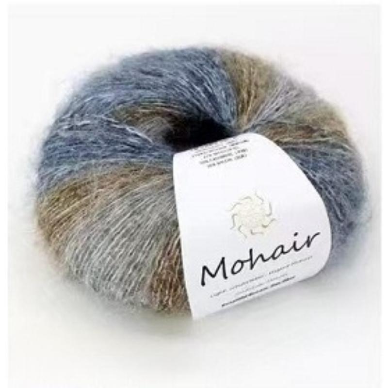 Цветной градиентный мохер 25 г ручная работа своими руками тканая готовая к носке шарф шапка шерстяная пряжа лидер окрашенная мохеровая пряжа