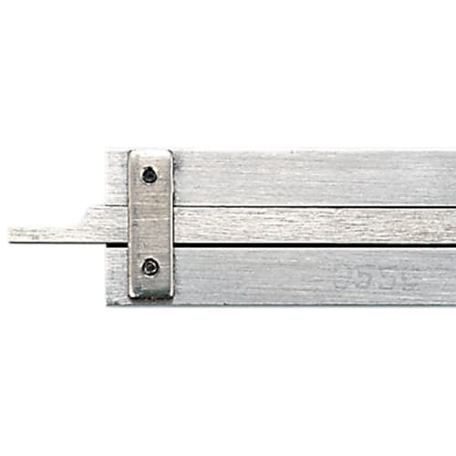 Shinwa Sokutei Depth Bar Suppressor Plate and Screw Set, Premium Mini Vernier Caliper, cm Display, 100mm, 99565