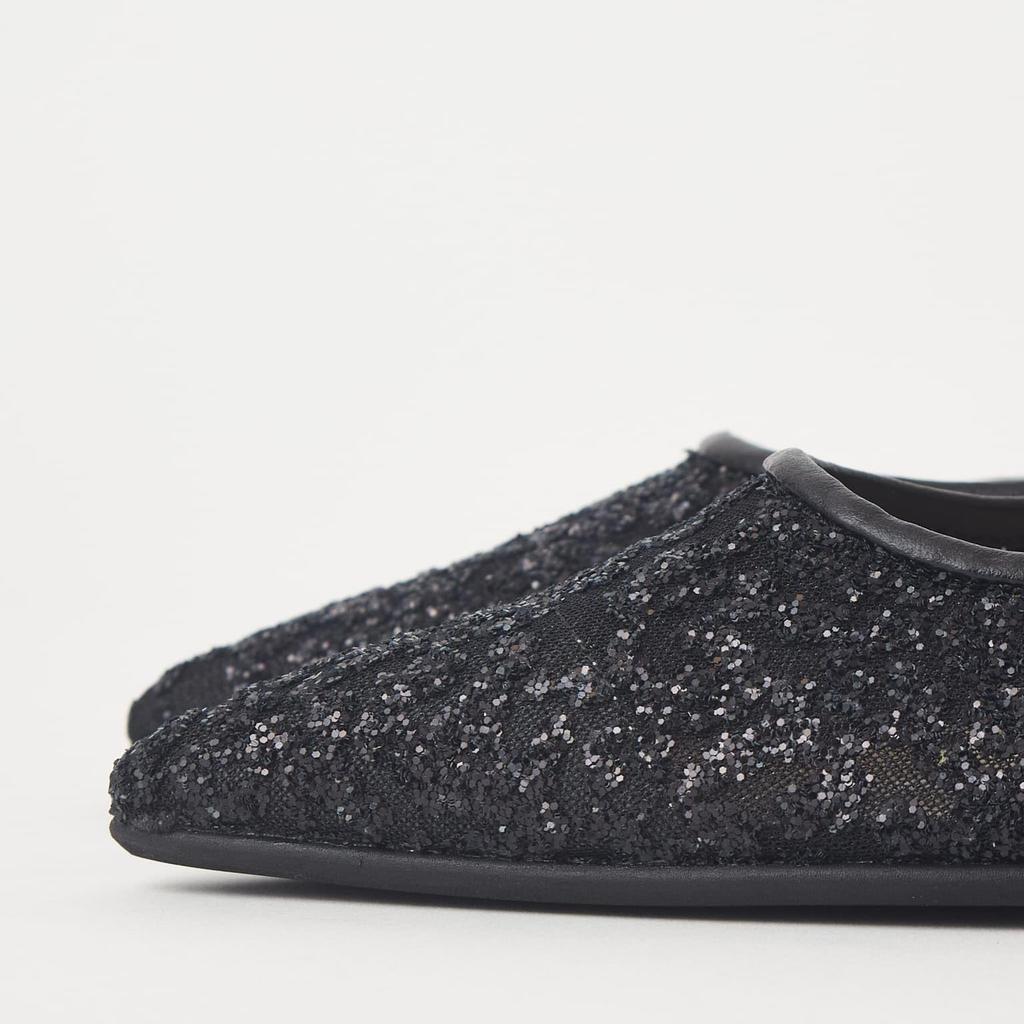 Туфли-лодочки на низком каблуке, модель 182644600007 [Diana], Япония, черные, 21.5см,