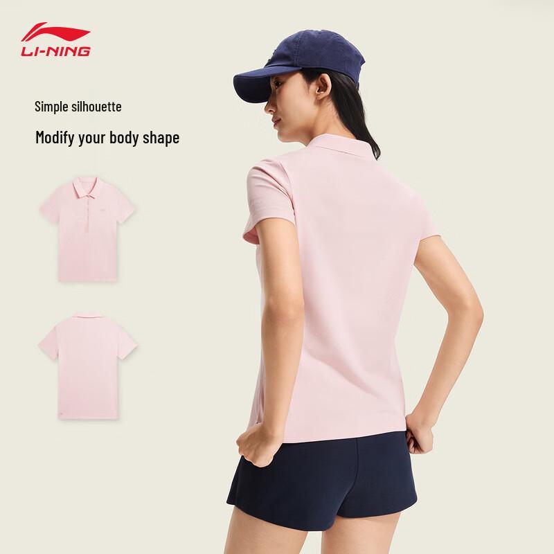 Li-Ning Женская модная спортивная рубашка-поло
