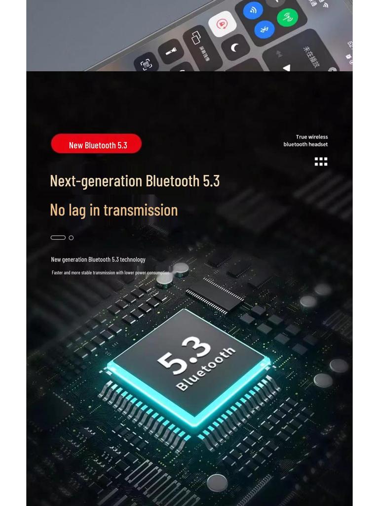 Трансграничный M90 Pro: Беспроводная Bluetooth-гарнитура-вкладыш, с шумоподавлением, с раздвижной крышкой, Мини, для киберспорта и спорта.