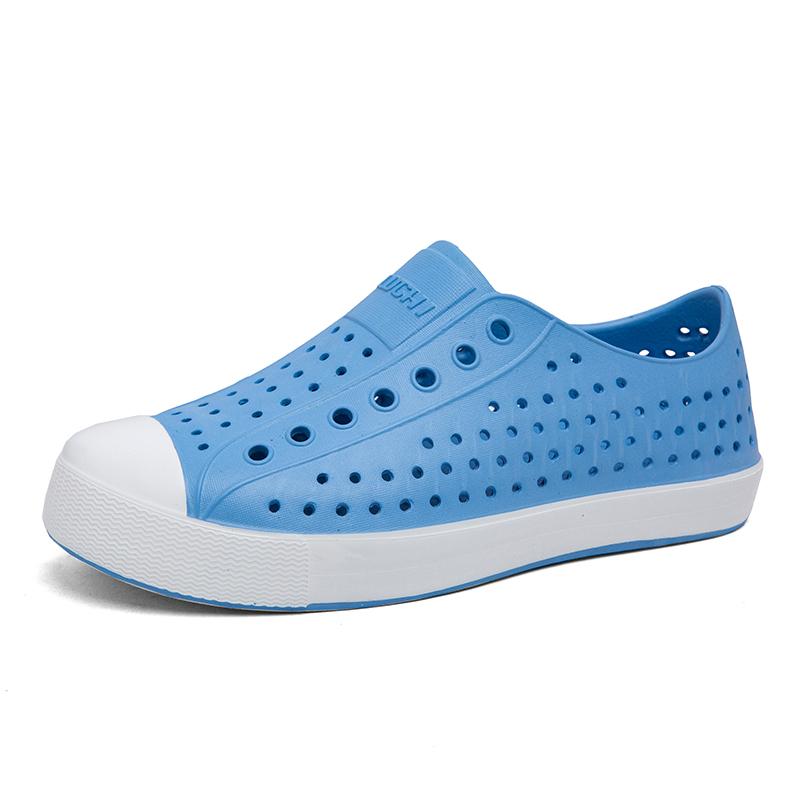 Новые летние модные дышащие сандалии, пляжная обувь, обувь для плавания, дышащая обувь без шнуровки