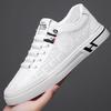 Shoes Men's 2025 Summer New Little White Leather Shoes Versatile Breathable Casual Board Shoes Korean Version Trend One-pedal Men's Shoes