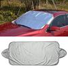 Car Snow Ice Protector Visor Sun Shade Fornt Rear Windshield Cover Block Shields