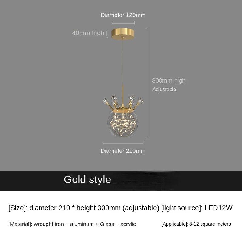 Свет для прохода, маленькая люстра для прихожей, современный минималистичный светильник для прихожей, креативное сетчатое красное звездное освещение для балкона