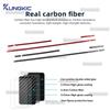 Real Soft Carbon Fiber Sticker For Suzuki Swift ZC31S/ZC32S 2005 2006 2007 2008 2009 2010 Car Center Console Passenger Trim