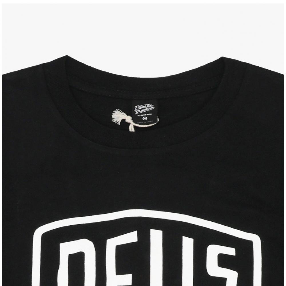 DeuS Ex Machina Shield Men S T ShirT Dmw41808e Blk