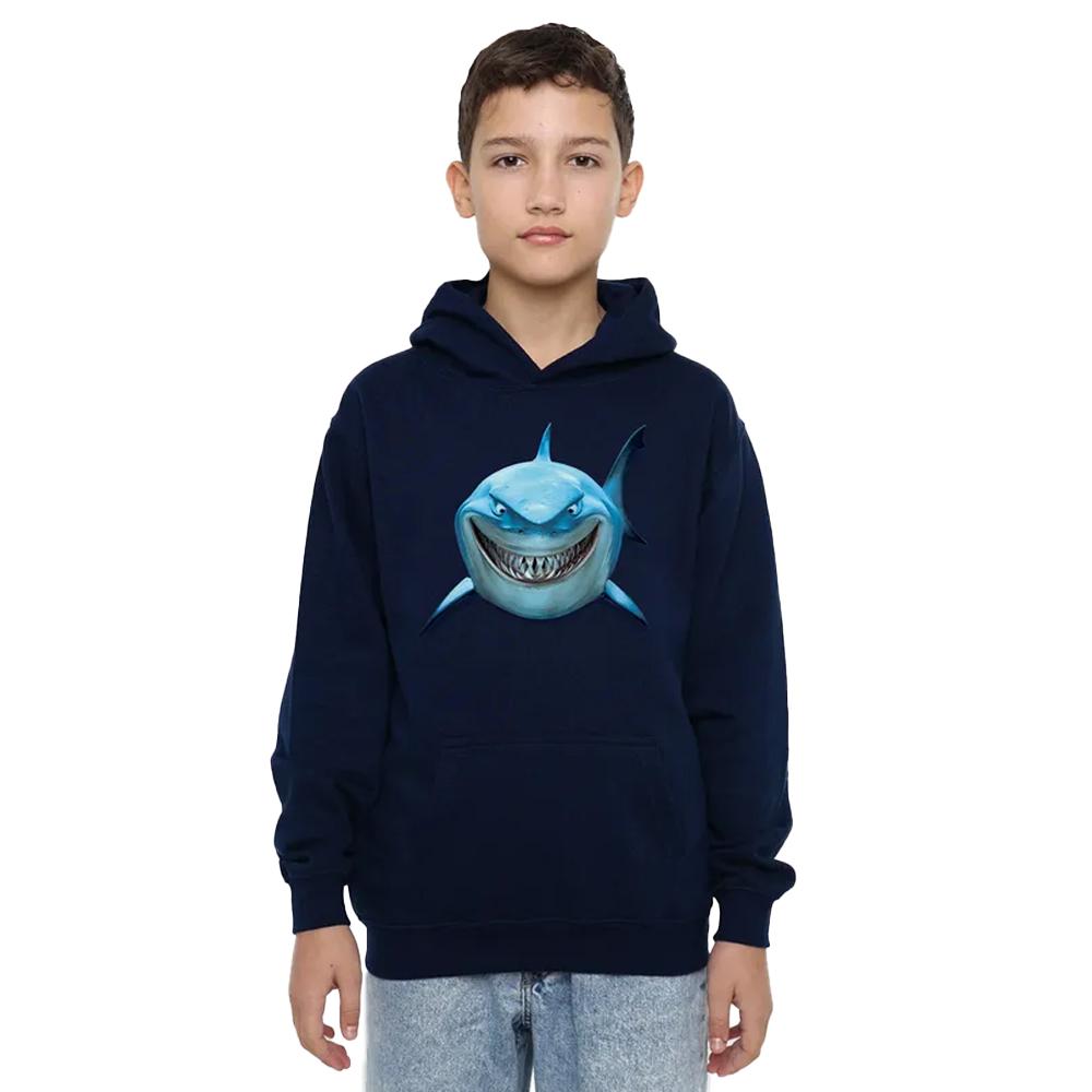 Finding Nemo Childrens/Kids Shark Smile Bruce Hoodie