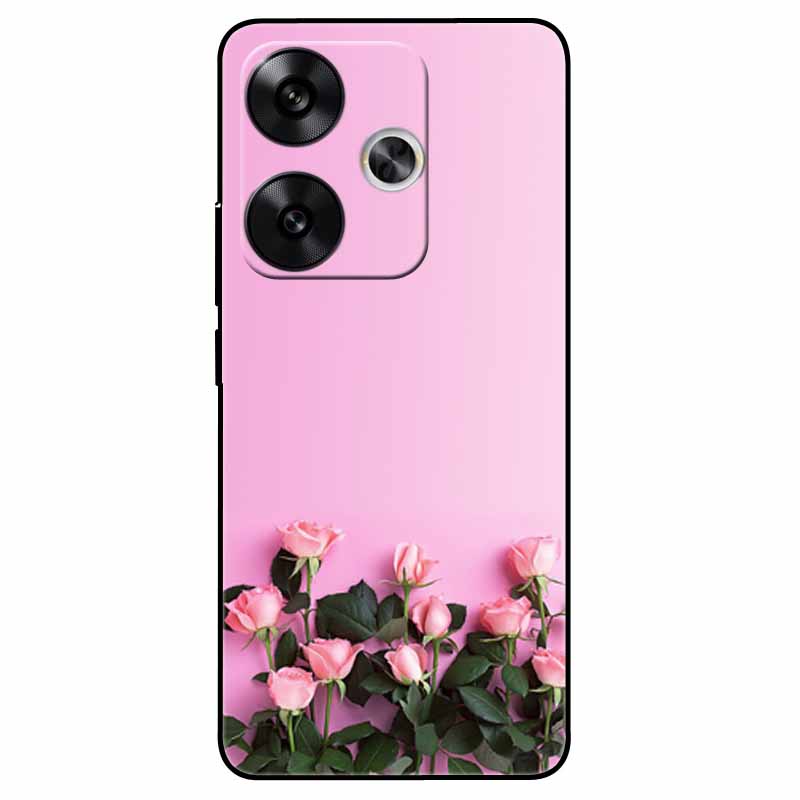 Чехлы для Xiaomi Poco F6 Мягкие силиконовые Защитные Модные ТПУ Задние крышки для телефона Для Xiaomi Poco F6 Pro/Redmi Turbo 3 ТПУ Чехлы
