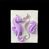 Sugarcraft Sea Horse силиконовая форма для помадки инструменты для украшения торта форма для шоколадной мастики