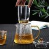 Heat Resistant Glass Teapot Glass Borosilicate Tea Mug Kettle Pu Erh Infuser Teapot for Tea In a Cup Gaiwan Set Pot Pots Teapots