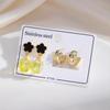 1Set French vintage style long drop pendant earrings set decoration