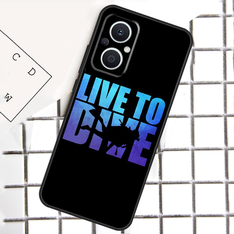 Scuba Diver Diving Phone Case For OPPO Reno 13F 13 12 11 14 F 10 Pro 8T 7 8 Lite OPPO Find X9 X6 X5 X8 Pro Cover