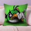 Animation AAAngry Birds Cartoon   Pillow Cushion Cover Pillowcase Living Room Sofa Home Decor Customized