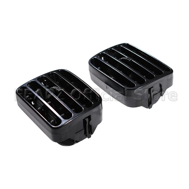 For Renault THALIA I/Clio MK2 1998-2006 7702258375 7702258279 1Pair Car Center Console Air Condition Vent Frame Dashboard Grille