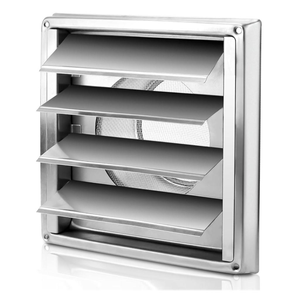 1 шт. Подвижная решетчатая вентиляционная крышка Вентиляция Нержавеющая сталь Решетчатая вентиляционная крышка Ветрозащитная Дождезащитная Устойчивая к вредителям Системные компоненты