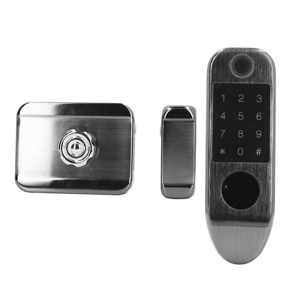 Умный дверной замок безопасности 5 способов разблокировки Электронный биометрический дверной замок с отпечатком пальца