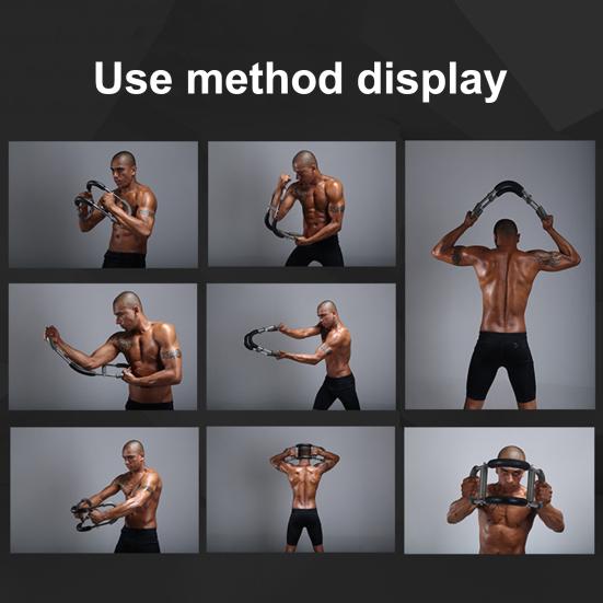 Тренажер для рук Twister Тренажер для укрепления мышц предплечья и трицепса Эспандер для груди Противоскользящая ручка из пеноматериала Оборудование для домашних тренировок Силовая тренировка верхней части тела