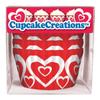 CCC Standard Sweetheart Cupcake Cups 80pk