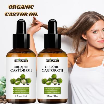 Органическое касторовое масло кондиционер для волос Repair Damage Smoothing Hair Oil Hair Treatment oil, упаковка из 2 шт.