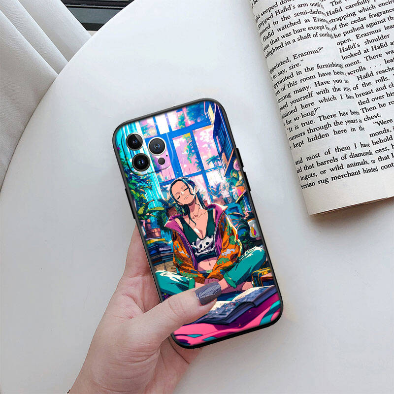 MH121 Чехол-бампер One Piece Нико Робин для Redmi Note 12 12S 12C 13 13C 13R 14 14S 14R 14C Pro Max Plus A3 A3X A4 A5 11A 13X