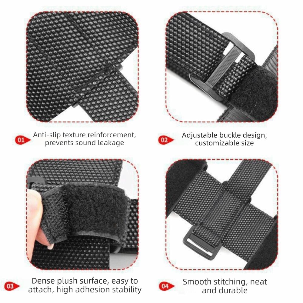 Adjustable Strap Cycling Speaker Mount Bracket Holder Water Bottle Holder Kettle Rack