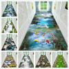 Коридорные ковры и ковры Gold Fish Lake 3D Водопад Ковер для гостиной Ковер для кухни Ковер для спальни Коврик для ванной Входной коврик