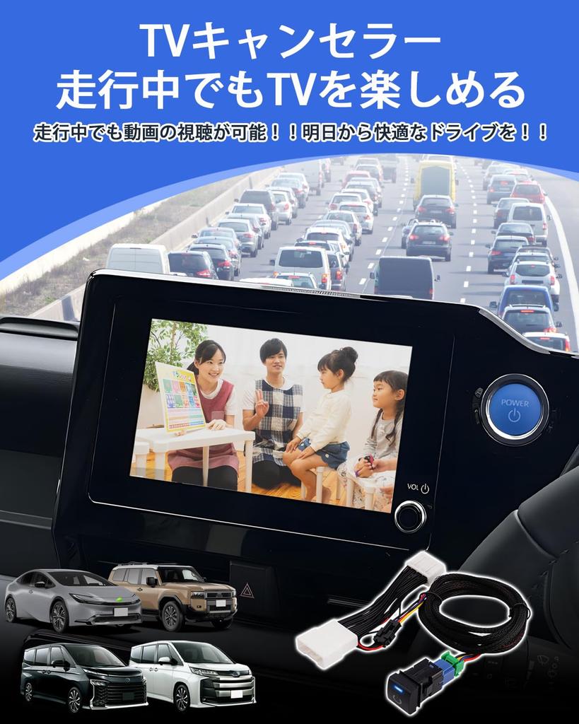 Подавление ТВ для Toyota Land Cruiser 250 Series Подавление ТВ для Prius 60 Series Подавление ТВ для Sienta 10 Series Комплект для телевизора Noah Voxy 90 Series Совместимость с 8" и 10,5"