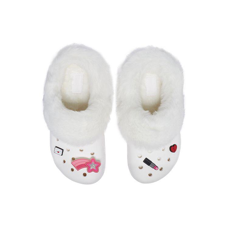 Crocs Классические сабо EVA Mammoth Слипоны Унисекс Обувь Белый 207409-100