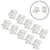 10Pcs/set DVD CD Panel Interior Retainer Clip Trim Plate Auto Fasteners Fixed Buckle  Car Dashboard