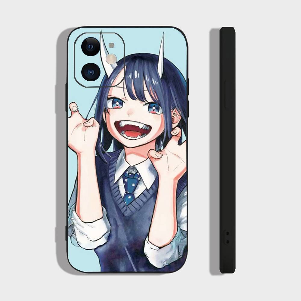 Чехол для телефона Ruri D-Dragon Manga для iPhone 17 Air 16 15 14 13 Pro Max 11 12 Черный силиконовый чехол