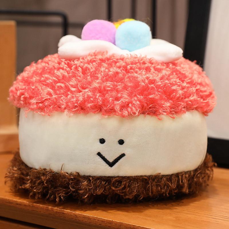 Очаровательная мягкая плюшевая игрушка в виде шоколадного хлеба, макарон, швейцарского рулета, набитое животное, подарок на день рождения