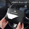 Car Interior Tissue Bag Handkerchief Storage Box For Citroen C5X C3 C4 Aircross Picasso Cactus Celysee e-C3 e-C4 C6 C1 C2 Berlin