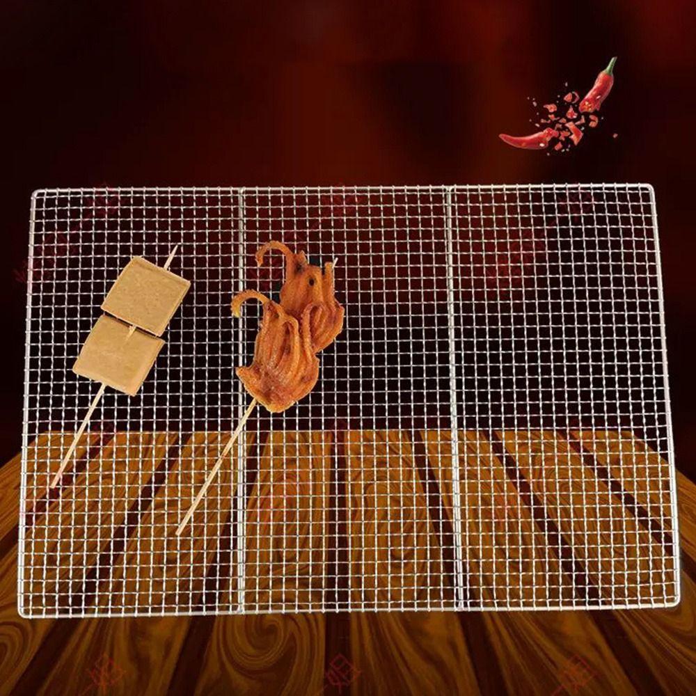 Square Grill Racks Reusable Barbecue Net New Grill Net
