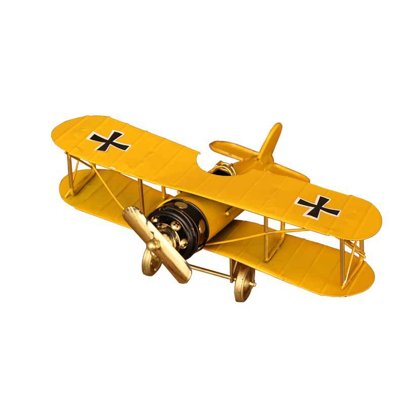 Домашний Кованый Железный Большой Модель Самолета Персонализированное Украшение Поделки Ретро Старая Машина Декор Ретро Стиль