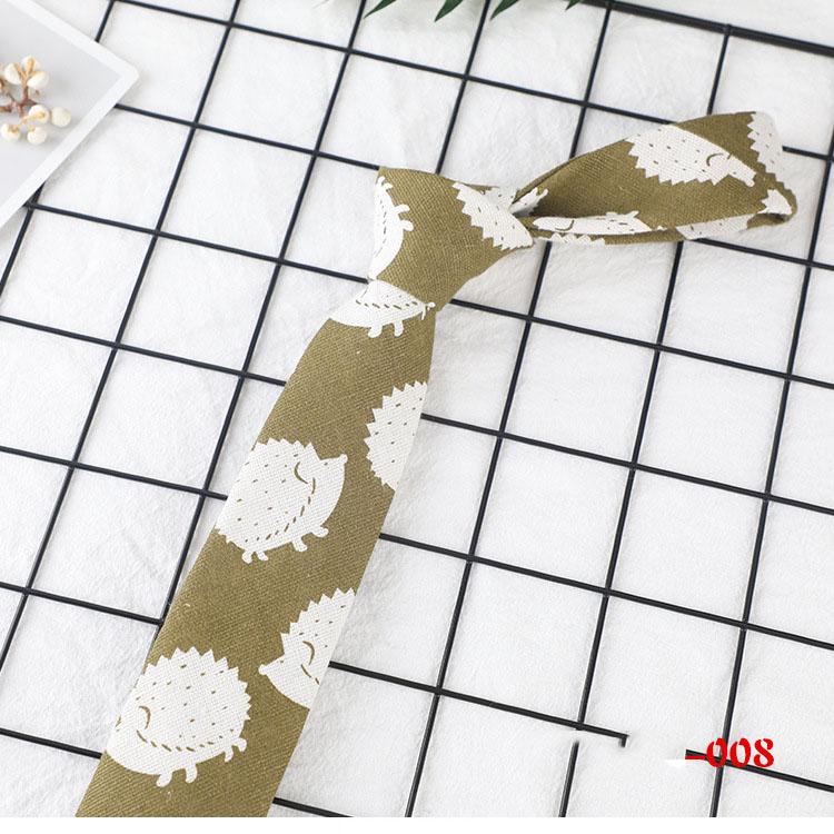 Cartoon Tie Trendy Casual 6cm Fashion Animal Tie for Men and Women