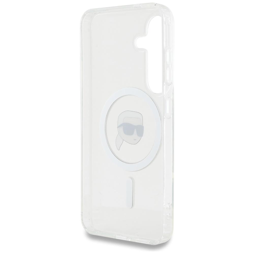 Etui do Samsung Galaxy S25 Karl Lagerfeld MagSafe Karl Head Logo