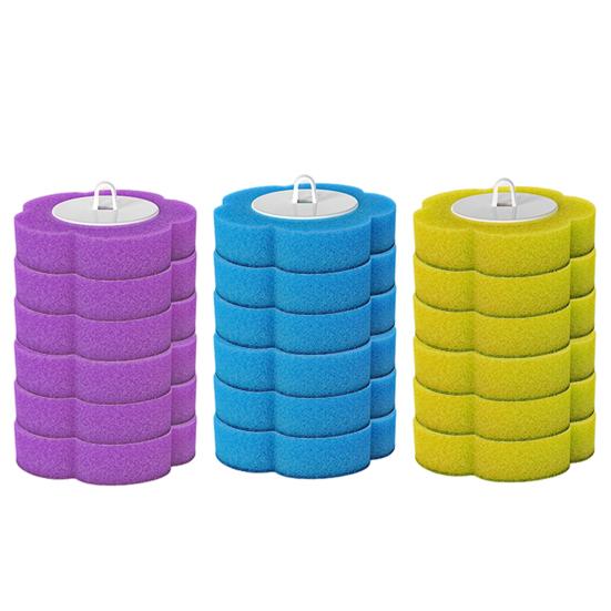 MIT 1 Set Disposable Toilet Brush Easy Installation Effortless Deep Cleaning Toilet Brush for Home Bathroom