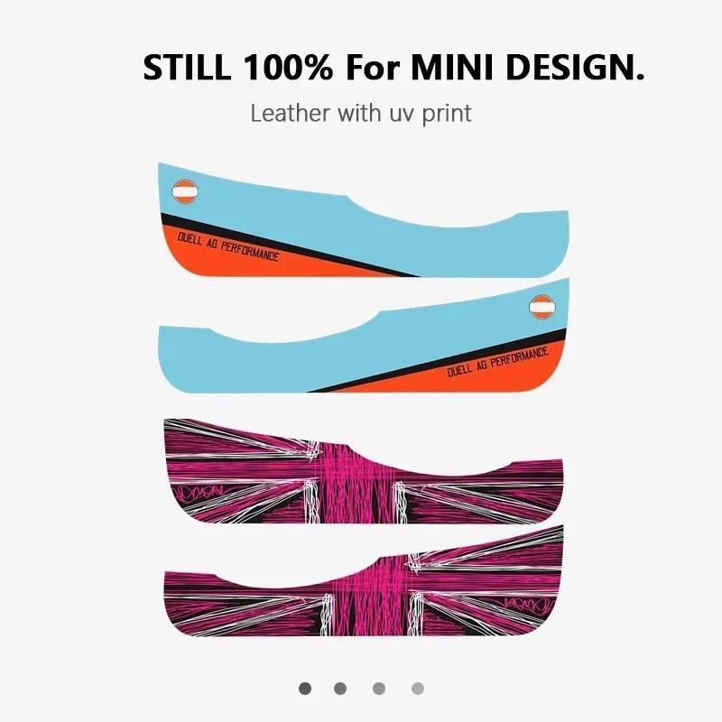 Car Inner Door Panel Protection Anti Kick Film Leather Sticker For Mini Cooper F55 F56 R56 R60 F54 F60 Car Interior Accessories