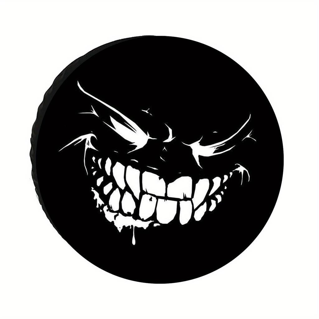 1pc Exquisite Polyester Tire Cover - Stylish And Protective For Off-Road Vehicles, RVs, And Travel Trailers, Outdoor Adventure G