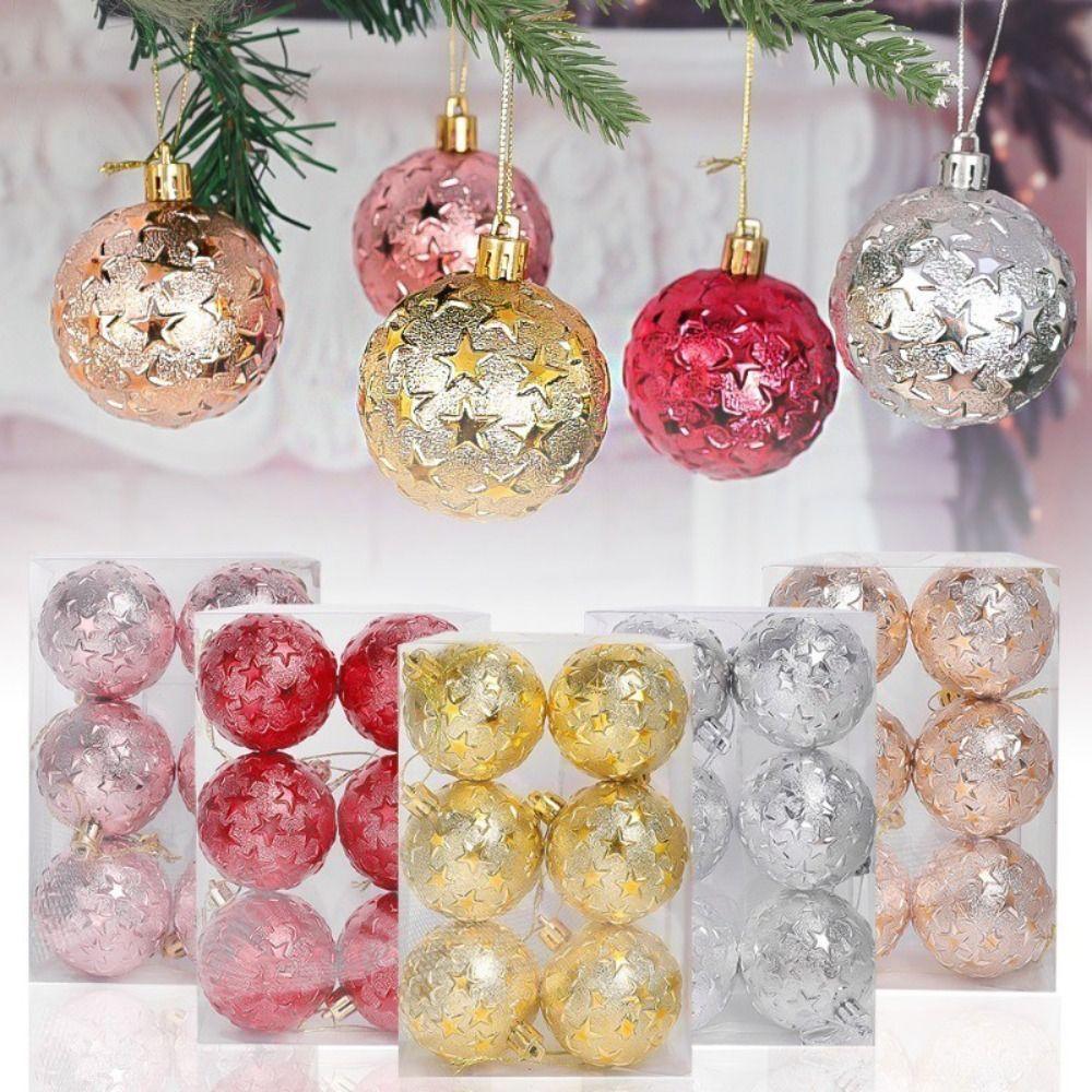 Рождественский подарок Рождественский шар для украшения Гальванизированные подвесные украшения для рождественской елки