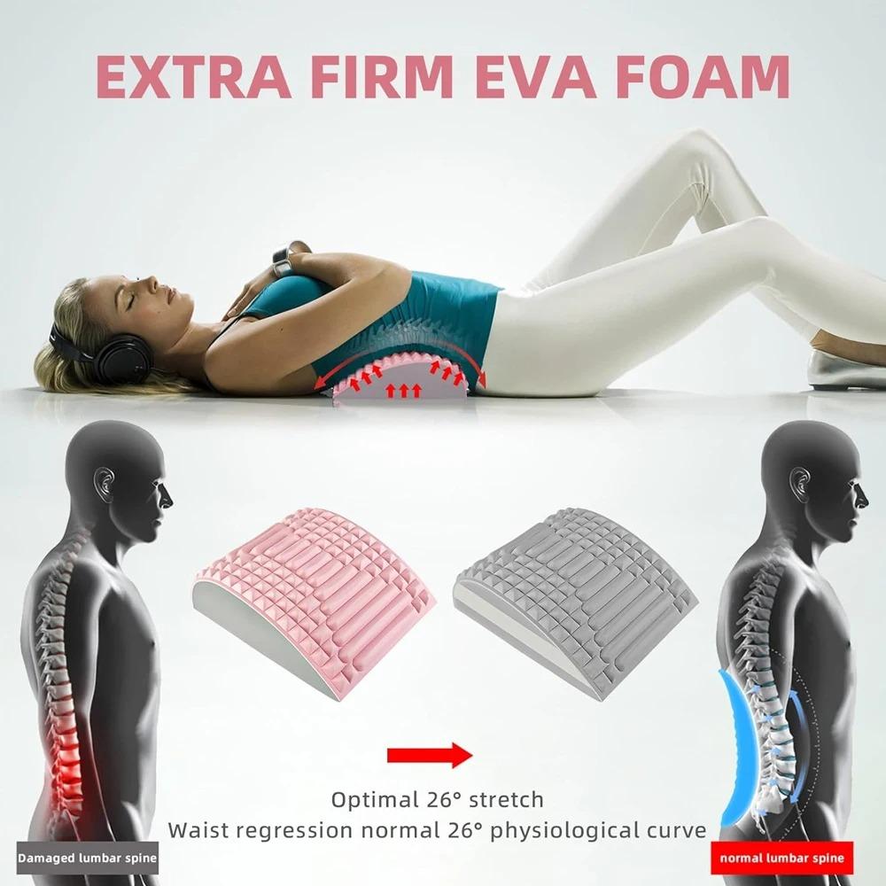 Массаж нижней части спины, облегчение боли, носилки, подушка для подтяжки спины, хроническая поясничная поддержка, подушка для коррекции осанки при грыже межпозвоночного диска