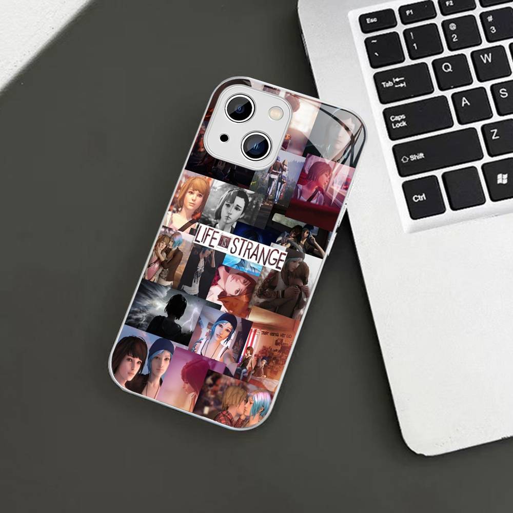 Приключенческая игра Life Is Strange Для iPhone 14 13 12 Mini 11 Pro XS Max X XR 14 Plus Закаленное Стекло Чехол