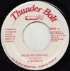 7inch Record SUPERMAN - Fraid Of Disease NONE Thunder Bolt Jamaica Reggae, Ska & Dub Used
