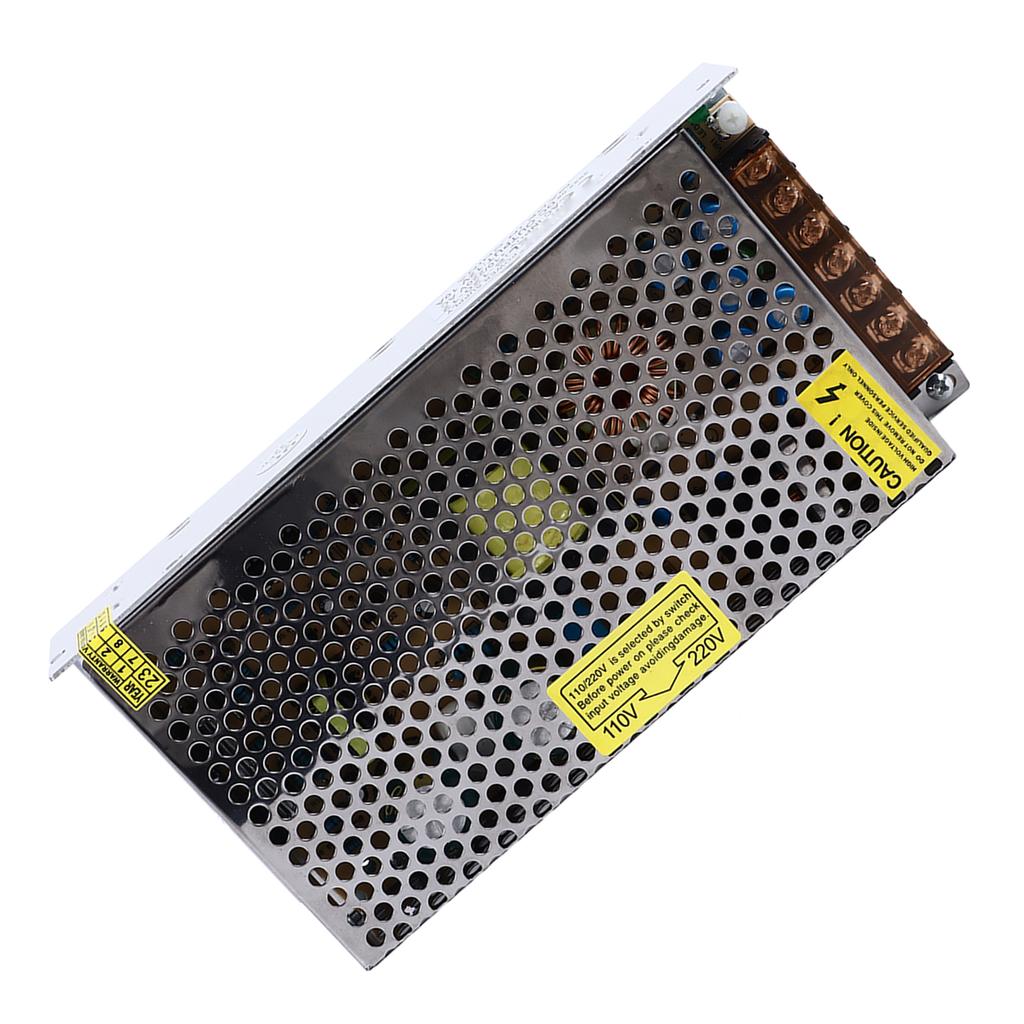 12V 10A 120W Импульсный источник питания Железный корпус Защита от перегрузки Многофункциональный источник питания постоянного тока