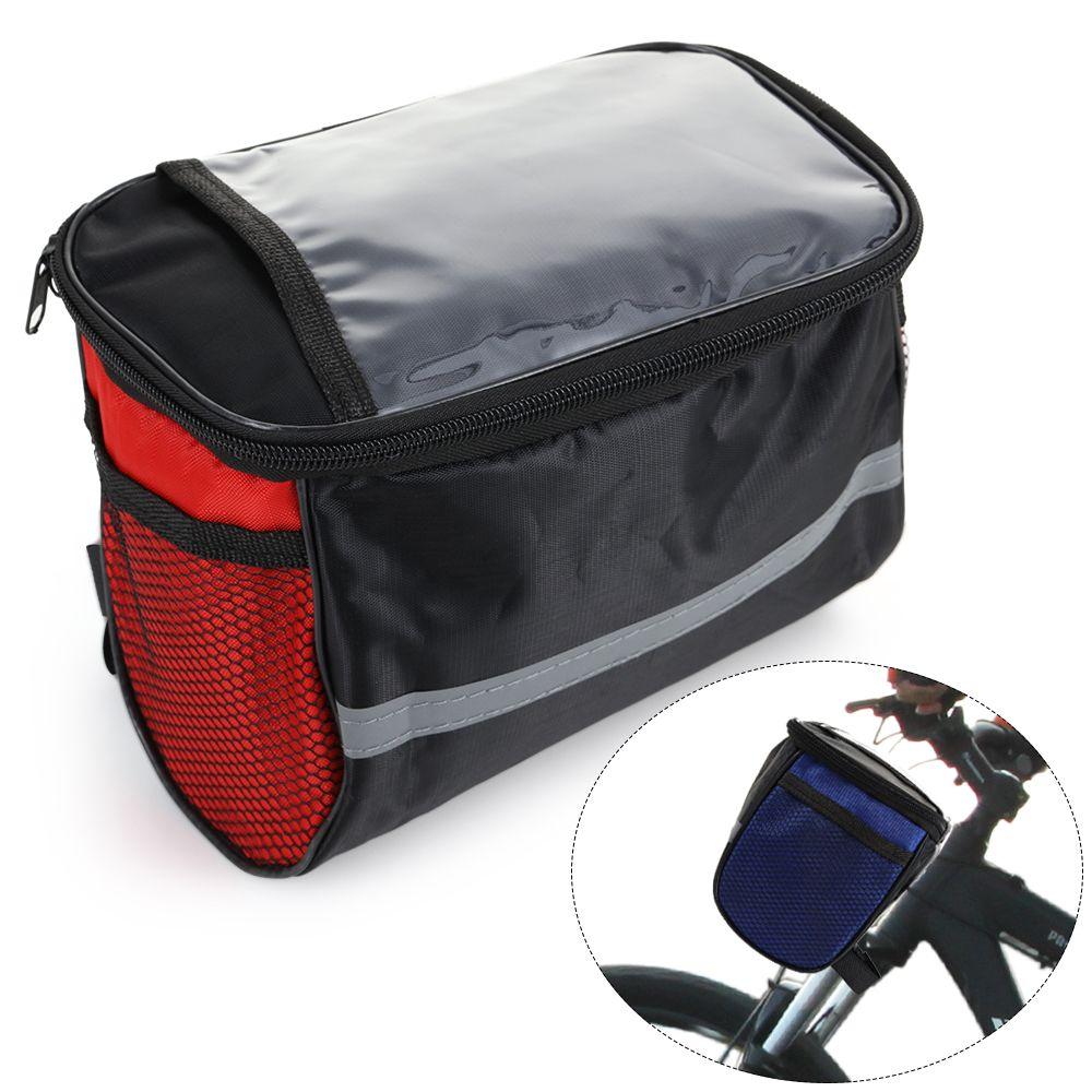 Outdoor Bike Pouch Cycling Equipment Pannier Front Tube Basket Bicycle Bag Bike Handlebar Bag