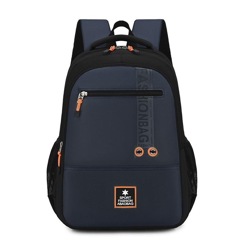 Школьная сумка1011 Новый мужской рюкзак Большой вместимости Дорожный рюкзак Стильный Простой Повседневный Для поездок на работу Универсальный Студенческая школьная сумка
